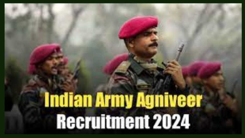 Indian Army Agniveer Recruitment 2024