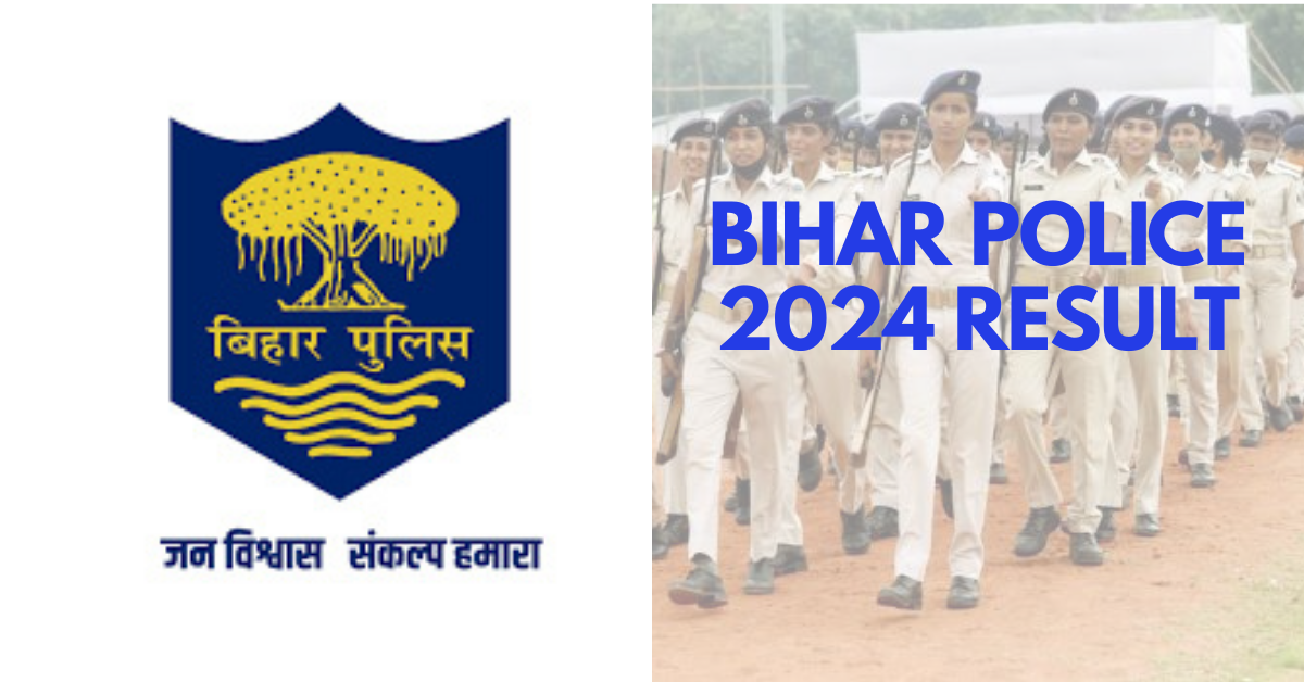 bihar police 2024 result