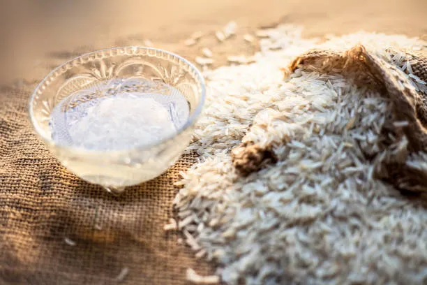 Rice Water
shot-of-rice-water-in-glass-bowl