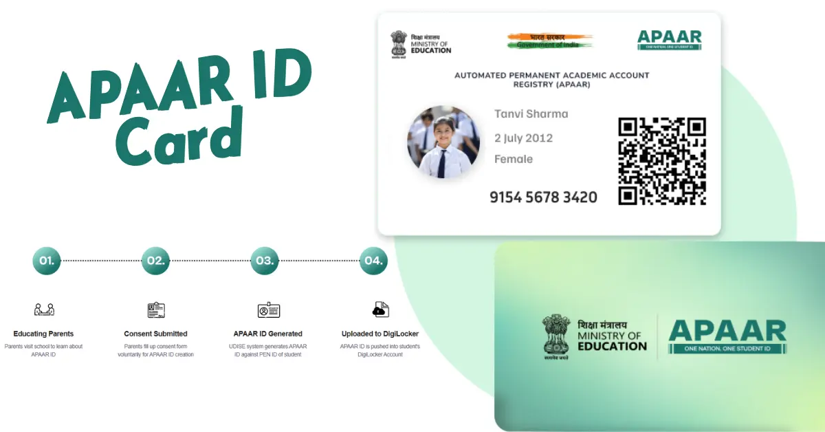 APAAR ID Card Apply Online